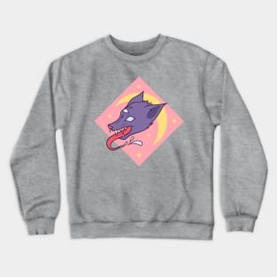 Magic Demon Wolf Crewneck Sweatshirt